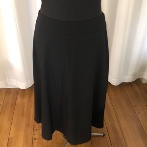 Black Calvin Klein Full Skirt
